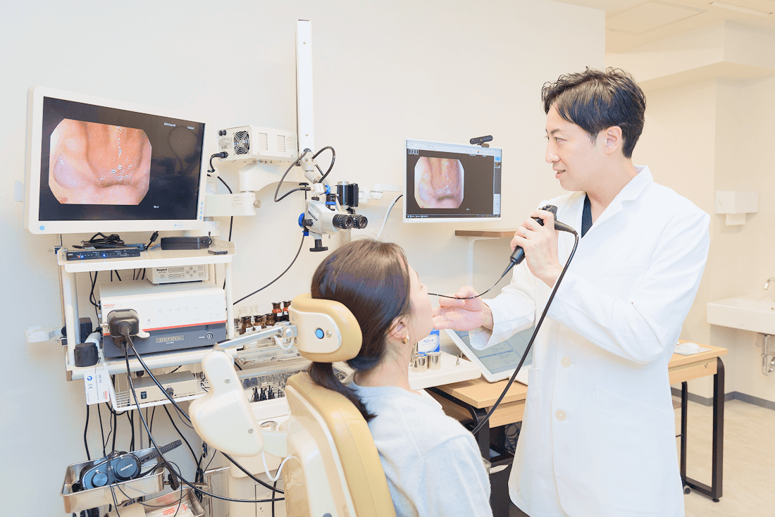 のどの病気について